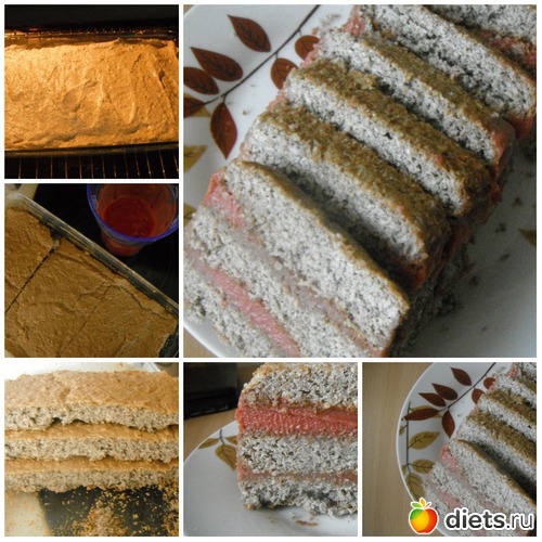 ЗОЖ пироженое из отрубей и льняной муки, альбом: Правильная еда