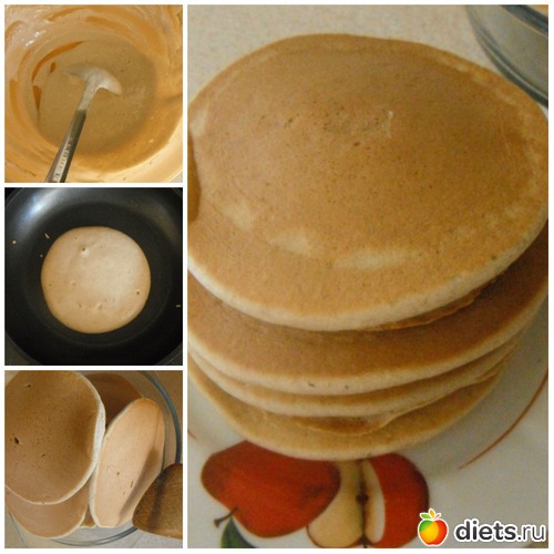 гречневые ЗОЖ панкейки, альбом: Правильная еда