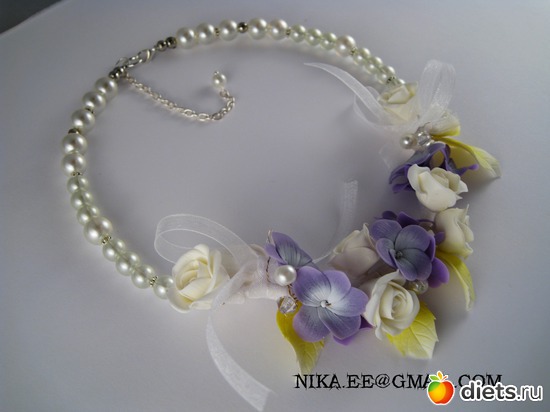 12 фото: бижутерия из холодного фарфора