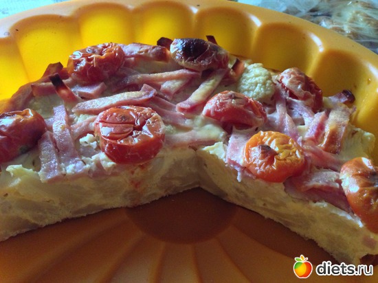 запеканка с цветной капустой, альбом: Меню для Круиза