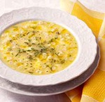 Моя любимая итальянская кухня. Anellini alle erbe - Бульон с колечками и травами: 120 ккал