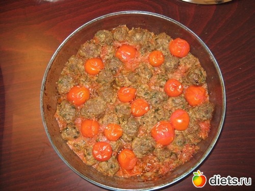 Тефтели с шерри (можно на диете Дюкана)