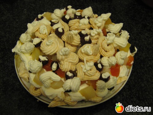 Торт-безе Павлова