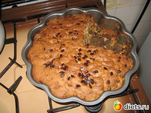 Кекс с сухофруктами на Ту-би-шват-Новый год деревьев