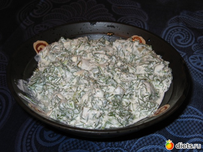 Салат петрушка с укропом, альбом: Я готовлю.