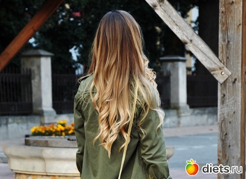 Волосы роскошные......