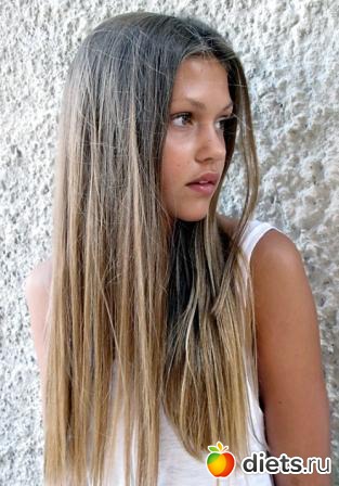 Волосы роскошные......