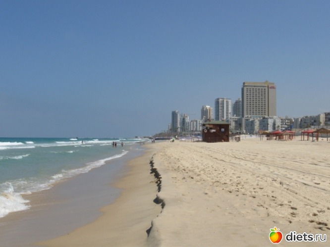 Средиземное море,пляж Бат яма, альбом: Мой город