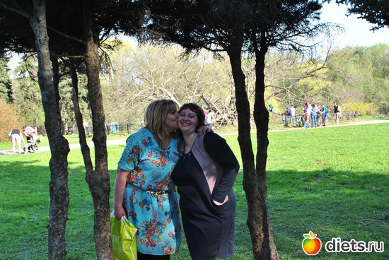 Люблю целоваться, что греха таить?))) Гаянка тоже!!!, альбом: Встреча с девочками сайта 10.05