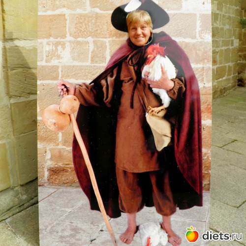 вот так выглядел пилигрим многими столетиями ранее, альбом: Camina de Santiago 2012