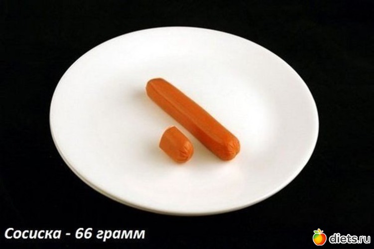 Сосиска 66 грамм = 200 ккал, альбом: 200 ккал