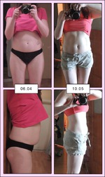 Мой месяц с Джилиан. Slimdown 1 (фото+объемы)