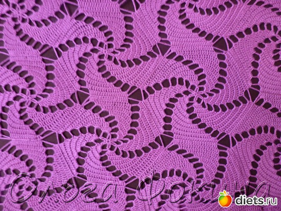 Платье мотивами спираль-фрагменты, альбом: Моё вязание, моё хобби