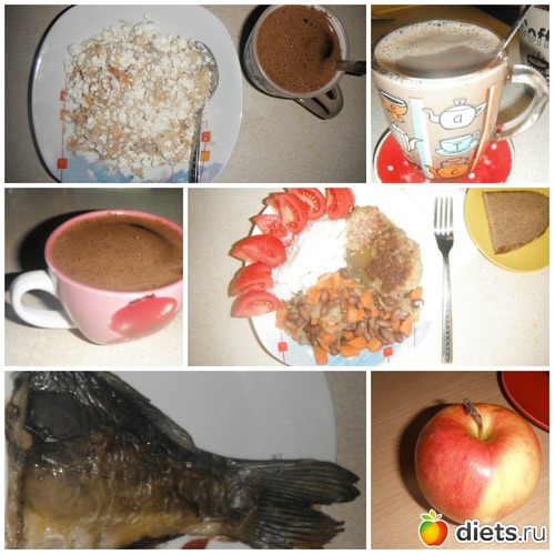 Б-155.7 г,Ж-62.5 г,У-170.5 г =1867 ккал, 25.05.2013, альбом: Правильная еда