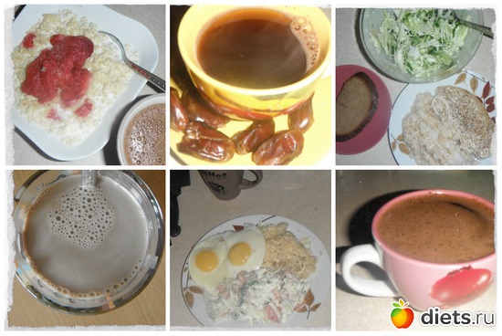 Б-121.1 г Ж-65.9 г У-244.6 г =2052 ккал, альбом: Правильная еда