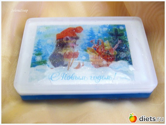 63 фото: Новогоднее мыло) Сувенирное 2013 год