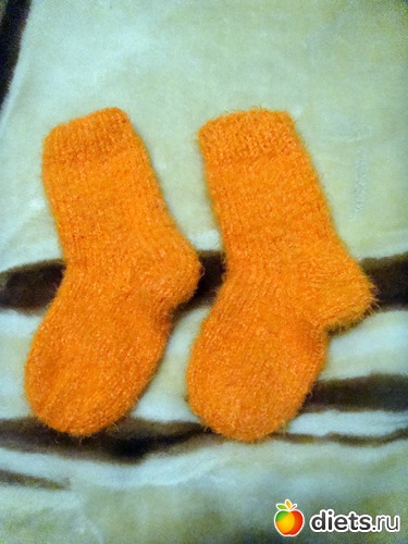 Носочки для внучки, альбом: Мои вязалочки