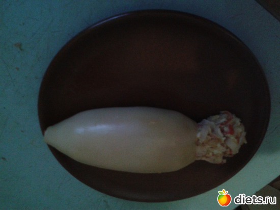 Фаршированный кальмар, альбом: Что я ем по диете доктора Дюкана.