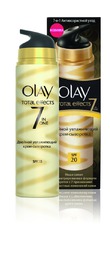 Крем + сыворотка OLAY Total Effects Moisturiser + Serum Duo - максимальный эффект при минимальных усилиях