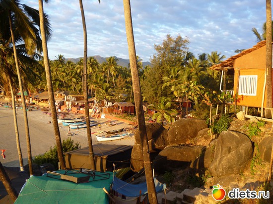 пляж Палалем на закате, альбом: Индия 2014