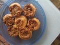 Кексы со сгущенкой и курагой