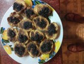 Печенье с черной смородиной