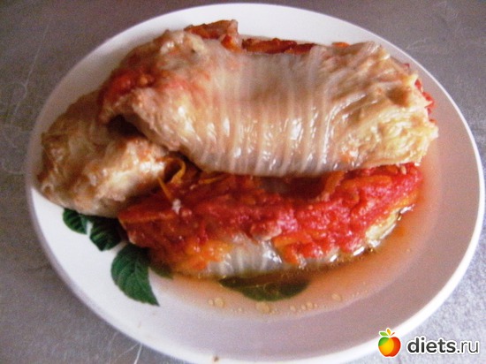 Голубцы из пекинской капусты, альбом: Блюда из овощей