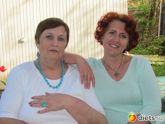 Мой ДР, 59 лет. Я с доченькой., альбом: Вот такая я вступила в Новый год.