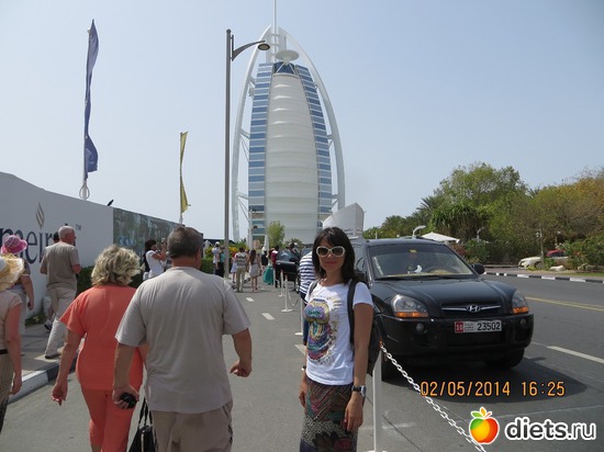 знаменитый отель Парус, альбом: Путешествие в ОАЭ