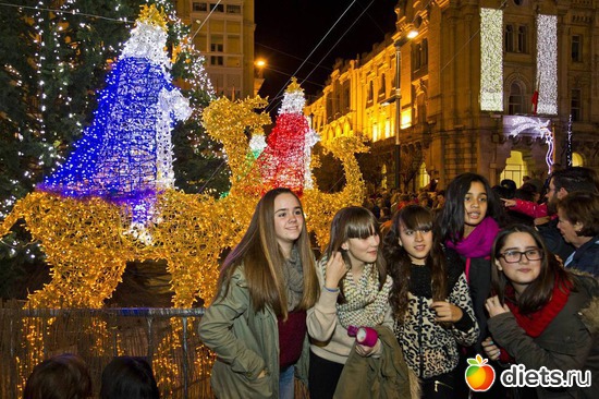 7 ����: Luces de navidad