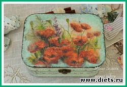 шкатулка ручной работы