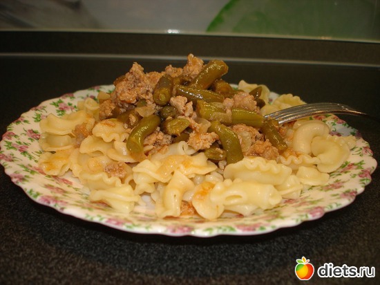 стручковая фасоль по-флотски, альбом: Мои вкусняшки