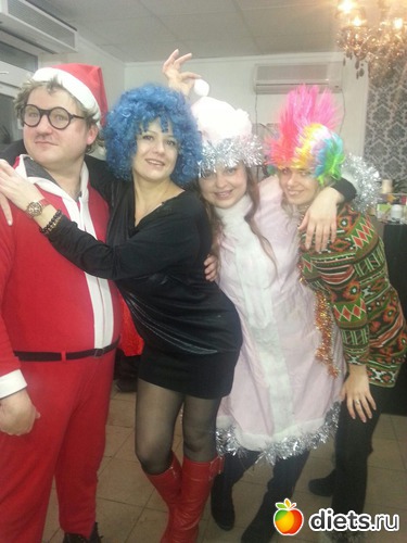 Встреча Нового. 2015года,я в синеньком паричке, альбом: Мои 100