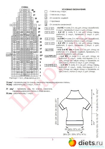     (CABLE YOKE PULLOVER)  ., : -