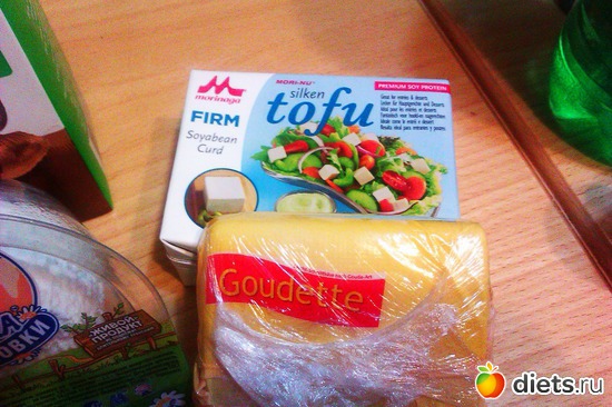 Сыр Тофу,и сыр Гаудетте 8%, альбом: Набор "юной"Дюканочки..И блюда готовые...