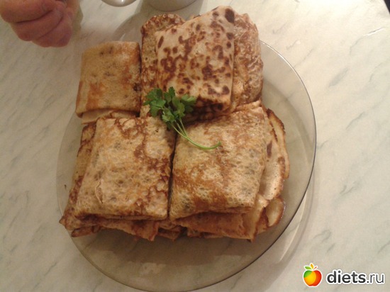 Гречневые с печенью, альбом: блины