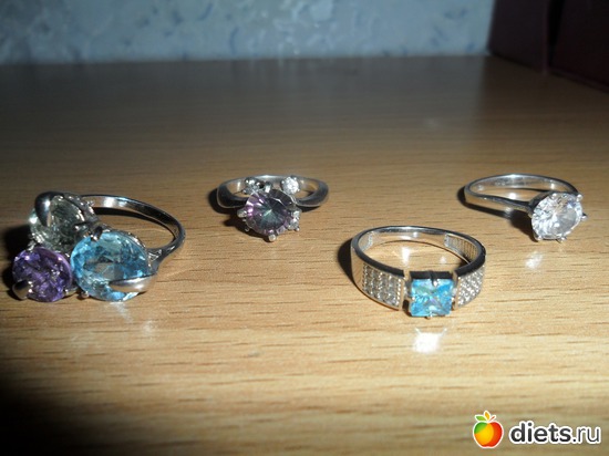 4 фото: Мои ювелирные украшения.