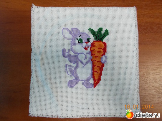 Зайчонок, альбом: мои вышивалочки