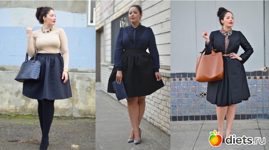 9 фото: Одежда для дам с формами
