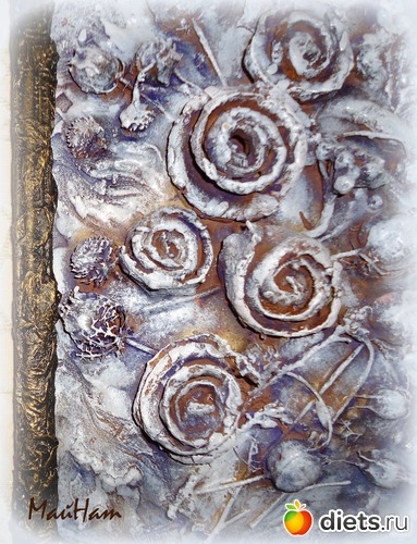 Розы, поближе, альбом: Новая техника в рукоделии ТЕРРА (для меня новая)