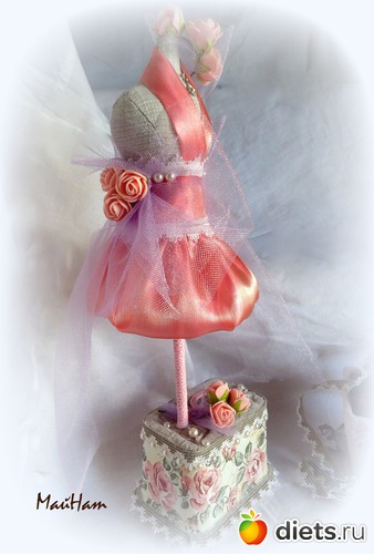 Декоративный манекен - светильник, альбом: мои рукоделки.