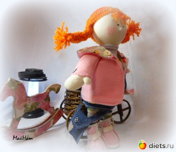 Кукляха Рыжуха Пеппи, альбом: мои рукоделки.