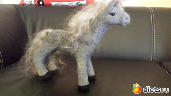 Наша с внучкой Лизой лошадка, альбом: Мои поделки