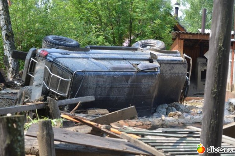 11 фото: Наводнение в Тункинской долине (курорт Аршан)