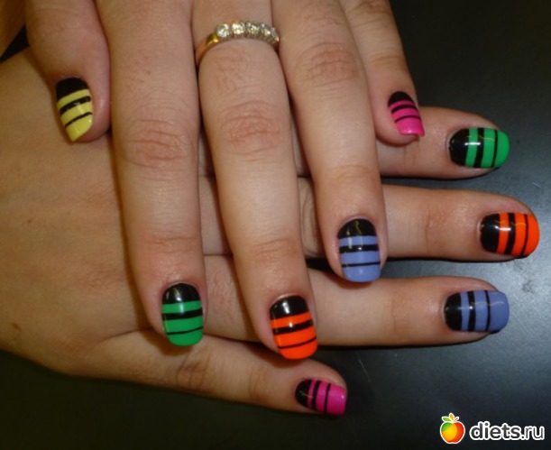 Маникюр, альбом: Работы салона-парикмахерской "Маэстро"