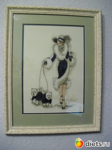 3 фото: Вышитые картины