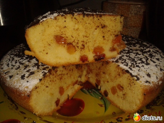 Кекс с изюмом в мульте, альбом: Мои постряпушки на завтрак)