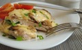 Отбивная с грибами и сыром 115 ккал на 100 гр