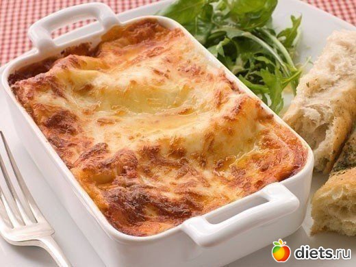 Лазанья с куриной грудкой и творогом Энергетическая ценность (ккал) 116.7 Энергетическая ценность (%) 4.7 Белки (г) 12.9 Жиры (г) 6.5 Углеводы (г) 8.9 Пищевые волокна (г) 1.1
