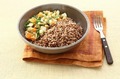 Гречка с вареными яйцами и зеленью. 162 ккал. на 100 грамм